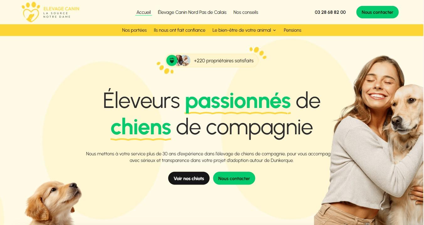 Élevage canin La Source Notre Dame