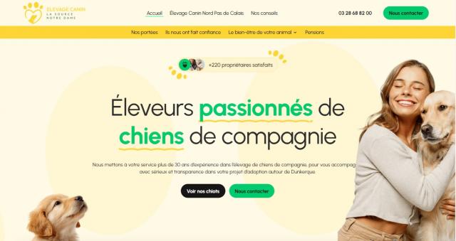 Élevage canin La Source Notre Dame