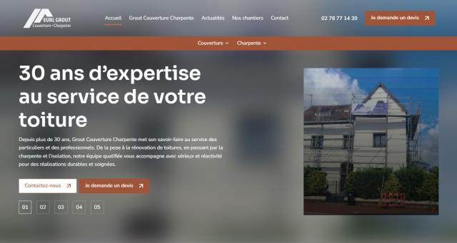 Grout Couverture Charpente