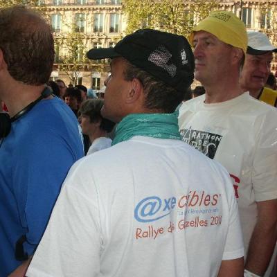 Axecibles au marathon de Paris
