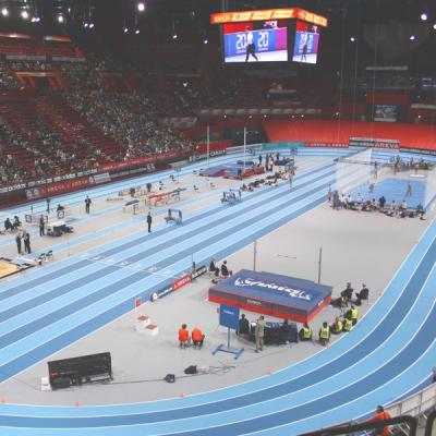 Axecibles aux championnats d'athlétisme elite en salle 2010 